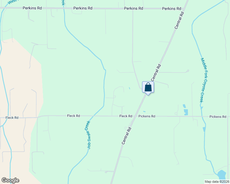 map of restaurants, bars, coffee shops, grocery stores, and more near 87313 Chinquapin Loop in Veneta