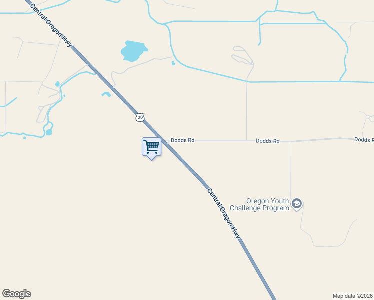 map of restaurants, bars, coffee shops, grocery stores, and more near 23669 Dodds Road in Bend