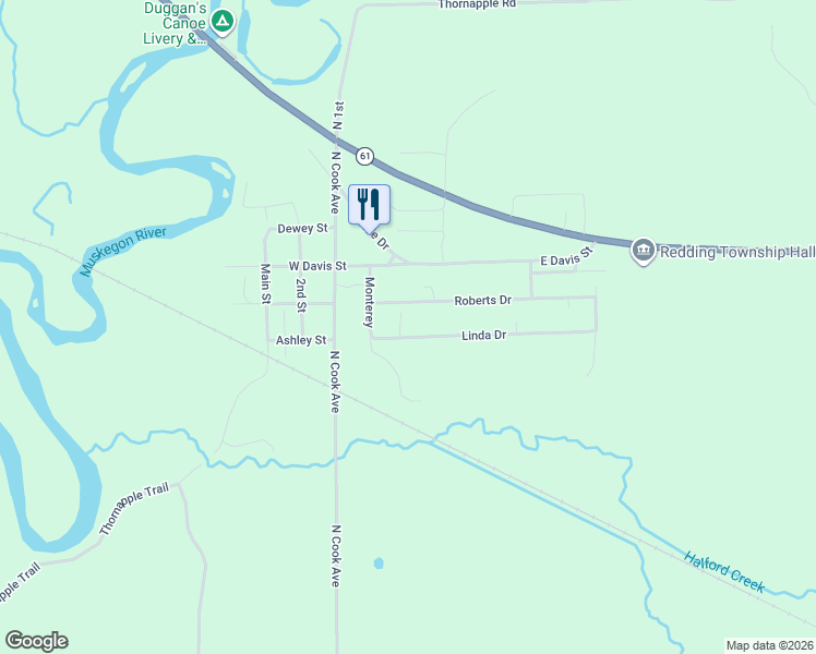 map of restaurants, bars, coffee shops, grocery stores, and more near 542 Roberts Drive in Harrison
