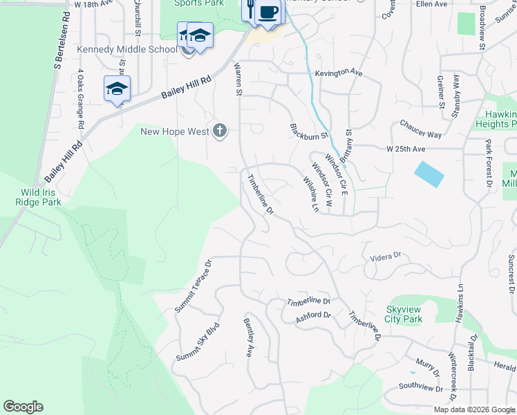 map of restaurants, bars, coffee shops, grocery stores, and more near 2828 Sunnyview Lane in Eugene