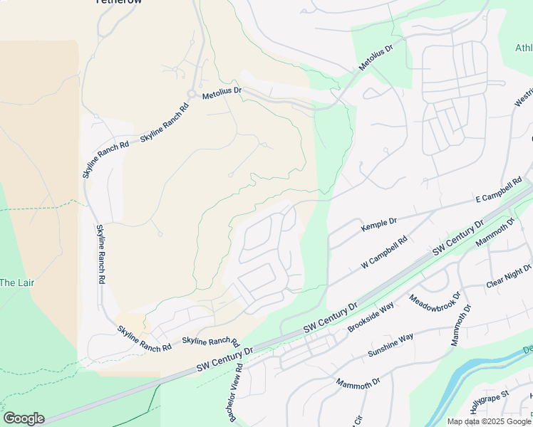 map of restaurants, bars, coffee shops, grocery stores, and more near 61359 Triple Knot Road in Bend