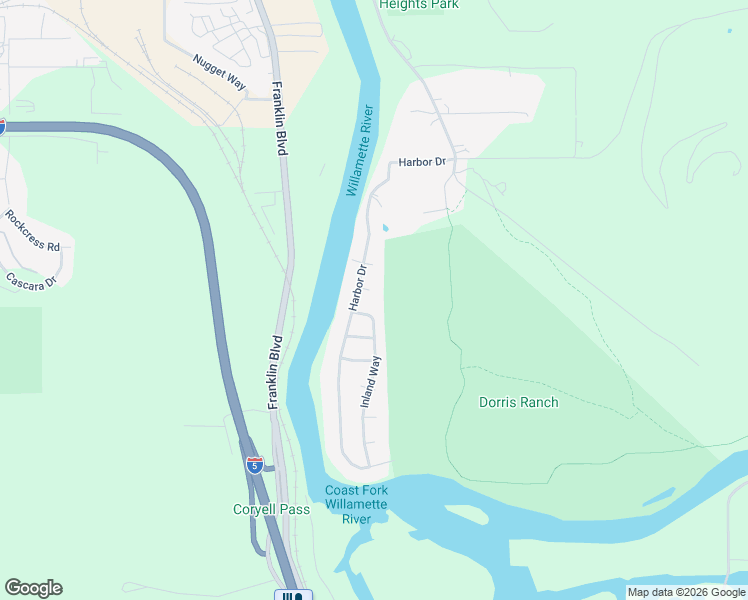map of restaurants, bars, coffee shops, grocery stores, and more near 1673 Harbor Drive in Springfield