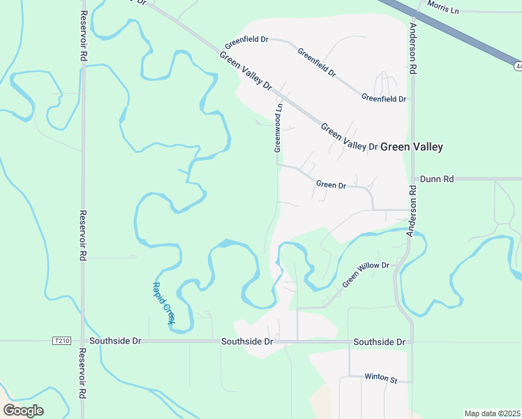 map of restaurants, bars, coffee shops, grocery stores, and more near 5559 Greenwood Lane in Rapid City