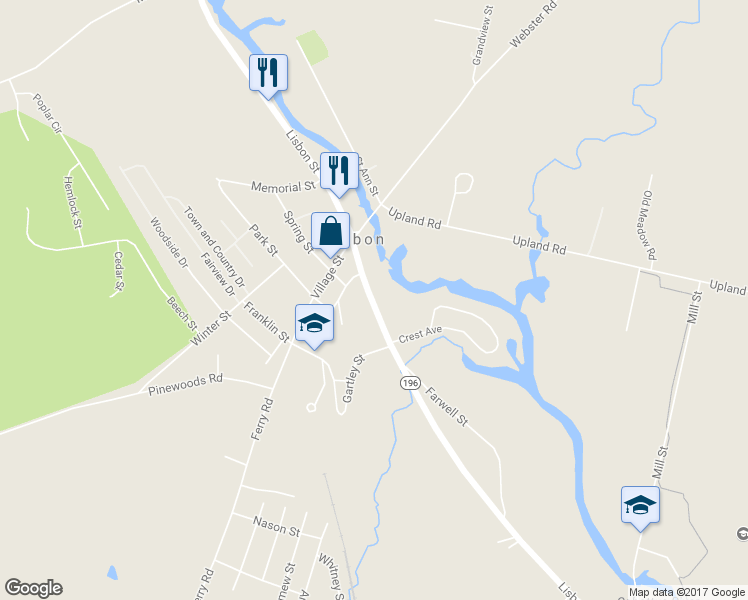 map of restaurants, bars, coffee shops, grocery stores, and more near 277 Lisbon Street in Lisbon