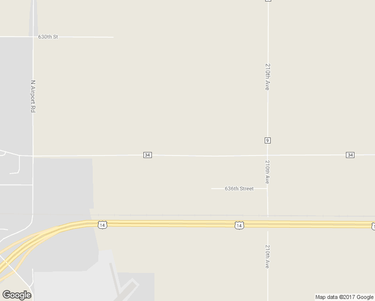 map of restaurants, bars, coffee shops, grocery stores, and more near 20664 County Highway 34 in Dodge Center