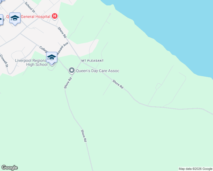 map of restaurants, bars, coffee shops, grocery stores, and more near 20 Zwicker Drive in Liverpool