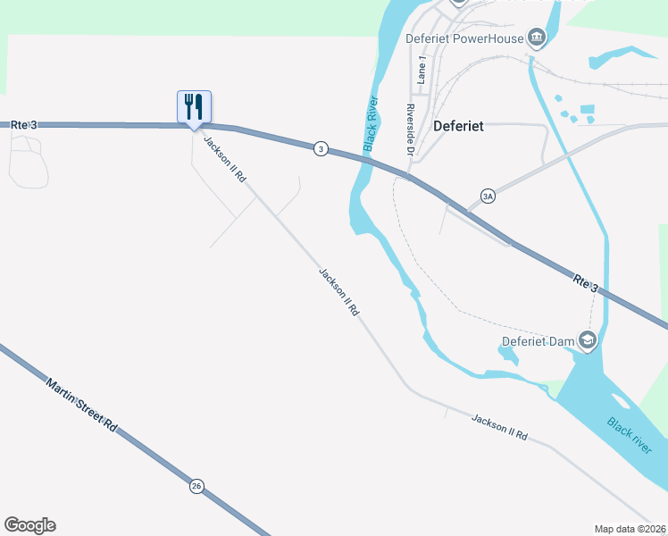 map of restaurants, bars, coffee shops, grocery stores, and more near 34183 Jackson II Road in Carthage