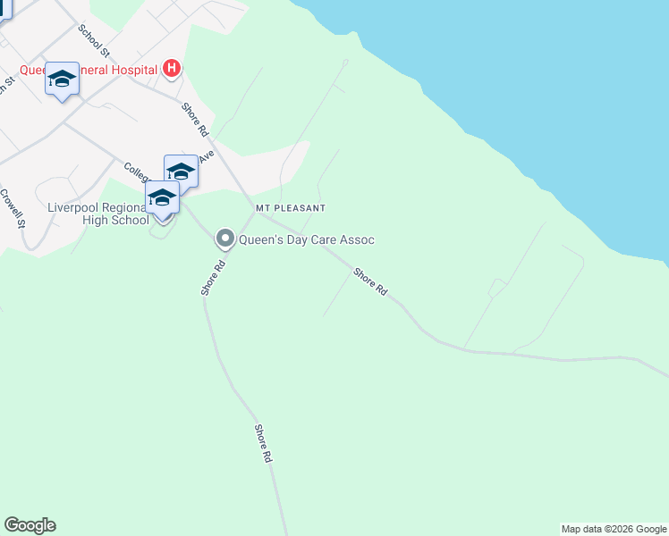 map of restaurants, bars, coffee shops, grocery stores, and more near 20 Zwicker Drive in Liverpool