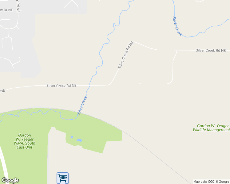 map of restaurants, bars, coffee shops, grocery stores, and more near 3716 Silver Creek Road Northeast in Rochester