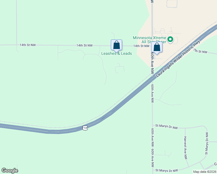 map of restaurants, bars, coffee shops, grocery stores, and more near in Rochester