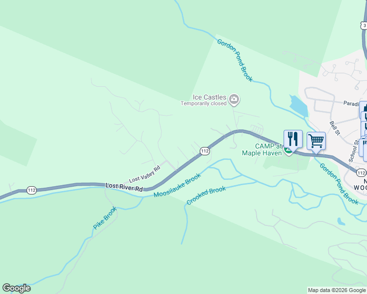 map of restaurants, bars, coffee shops, grocery stores, and more near 16 Abends Drive in Woodstock