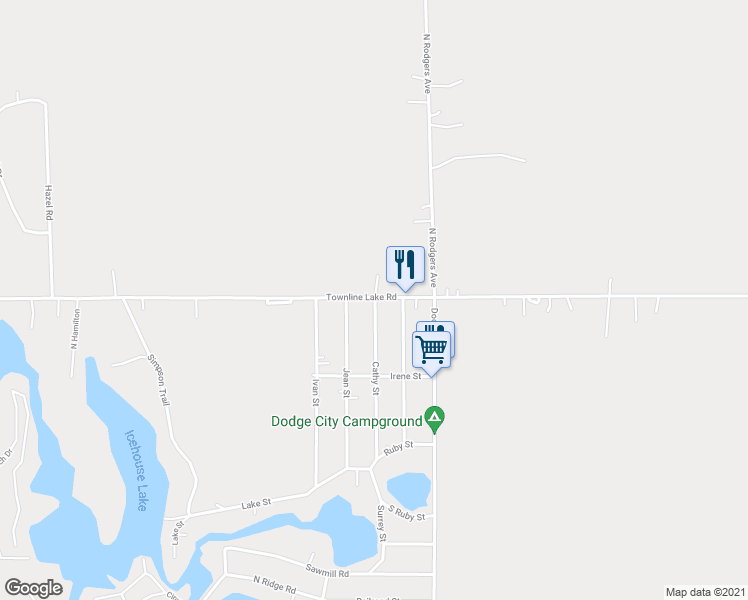 map of restaurants, bars, coffee shops, grocery stores, and more near 2901 Cathy Street in Harrison