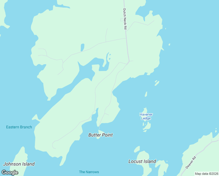 map of restaurants, bars, coffee shops, grocery stores, and more near 101 Butter Point in Waldoboro