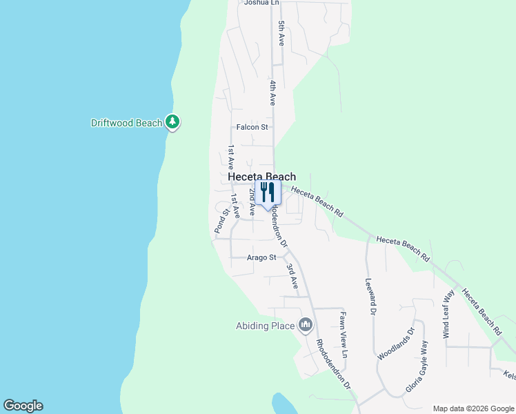 map of restaurants, bars, coffee shops, grocery stores, and more near 4613 Foulweather Street in Florence