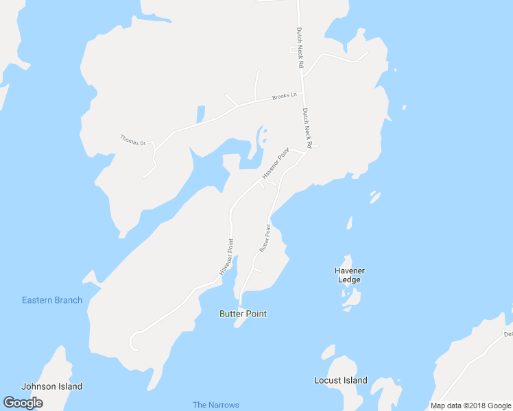 map of restaurants, bars, coffee shops, grocery stores, and more near 101 Butter Point in Waldoboro