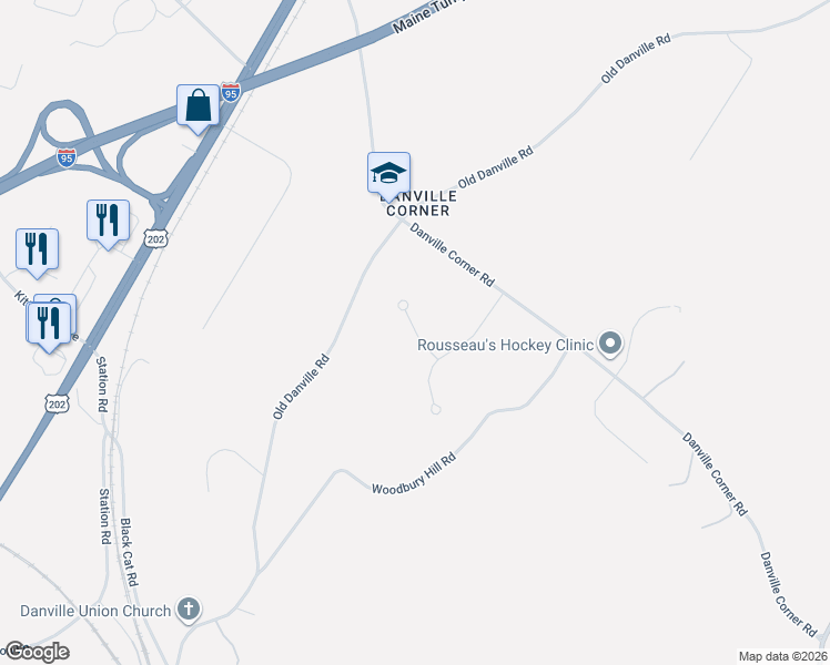map of restaurants, bars, coffee shops, grocery stores, and more near 113 Woodbury Hill Road in Auburn
