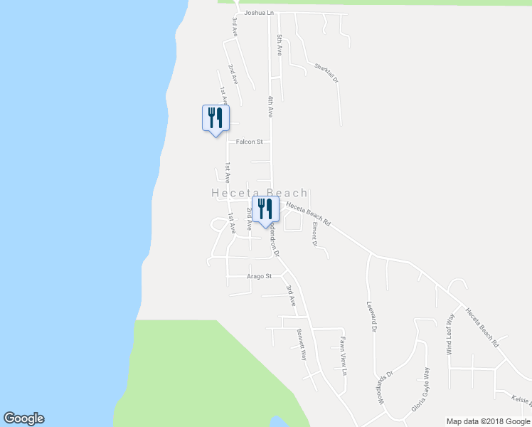 map of restaurants, bars, coffee shops, grocery stores, and more near 4613 Foulweather Street in Florence