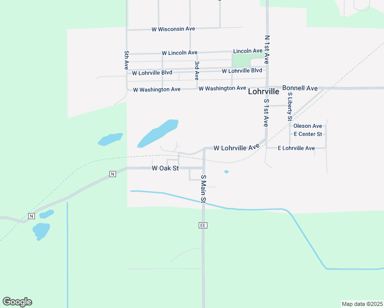 map of restaurants, bars, coffee shops, grocery stores, and more near 233 West Lohrville Avenue in Redgranite