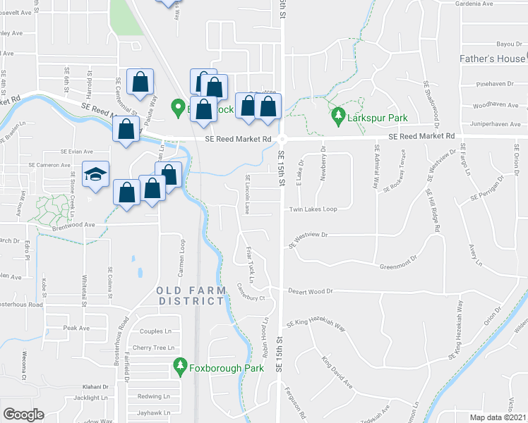 map of restaurants, bars, coffee shops, grocery stores, and more near 20775 Southeast Hollis Lane in Bend