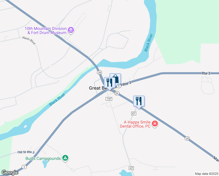 map of restaurants, bars, coffee shops, grocery stores, and more near in Great Bend