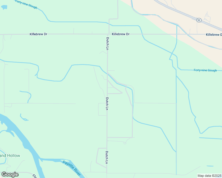map of restaurants, bars, coffee shops, grocery stores, and more near 8330 Dutch Lane in Payette