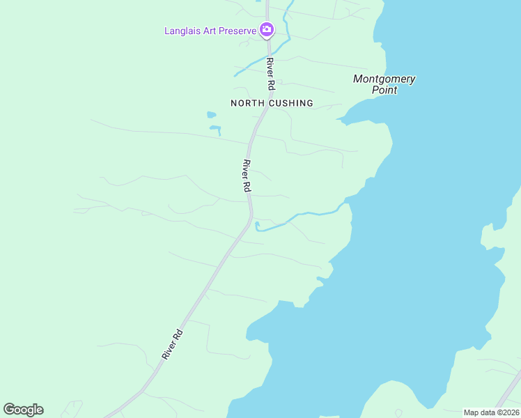 map of restaurants, bars, coffee shops, grocery stores, and more near 466 River Road in Cushing