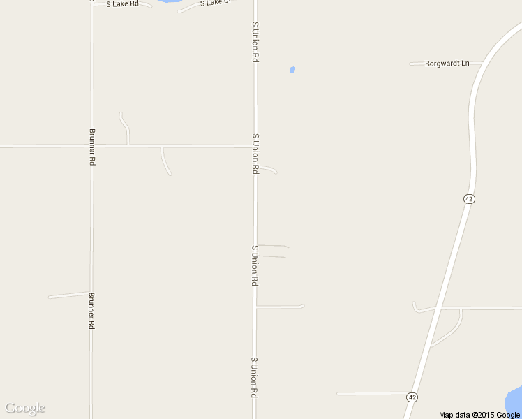 map of restaurants, bars, coffee shops, grocery stores, and more near 5311 South Union Road in Manitowoc