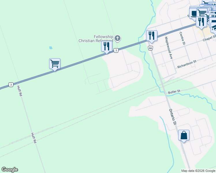 map of restaurants, bars, coffee shops, grocery stores, and more near 291 Main Street in Brighton