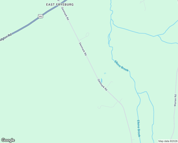 map of restaurants, bars, coffee shops, grocery stores, and more near 124 Denmark Road in Fryeburg