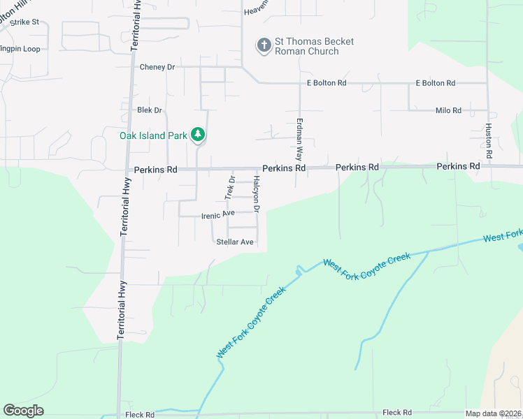map of restaurants, bars, coffee shops, grocery stores, and more near 87607 Halcyon Drive in Veneta
