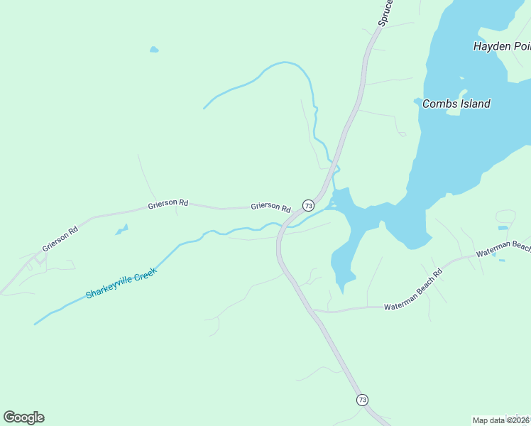 map of restaurants, bars, coffee shops, grocery stores, and more near 24 Grierson Road in South Thomaston