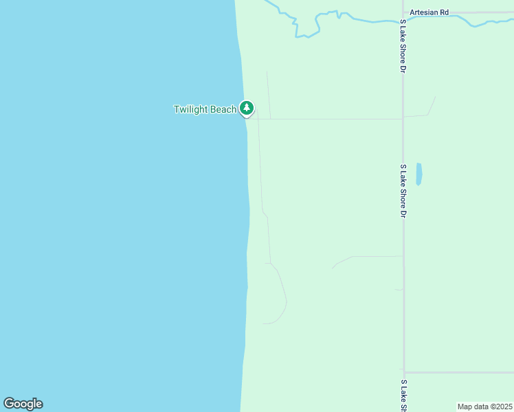 map of restaurants, bars, coffee shops, grocery stores, and more near N4111 Twilight Beach Road in Chilton