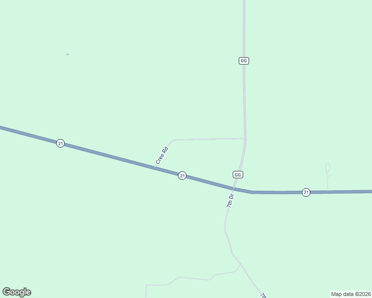 map of restaurants, bars, coffee shops, grocery stores, and more near W12087 Cree Road in Coloma