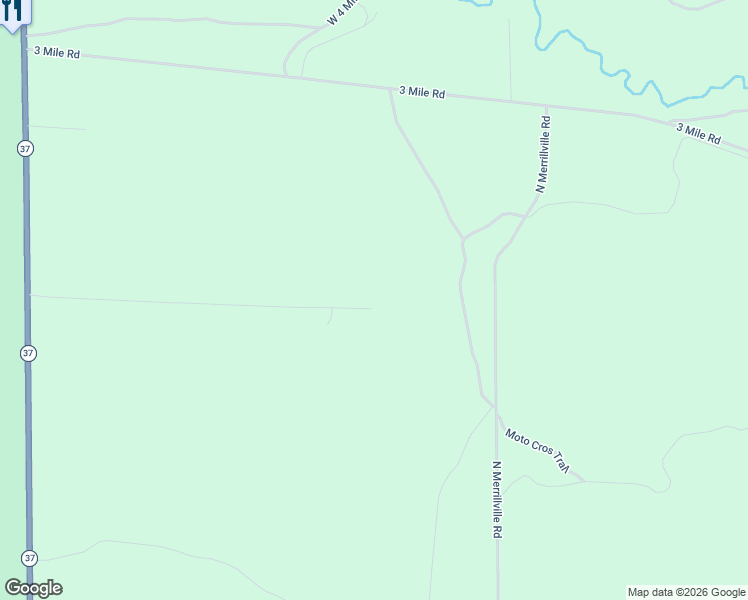 map of restaurants, bars, coffee shops, grocery stores, and more near 1278 West Pine Tree Road in Baldwin