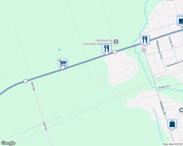 map of restaurants, bars, coffee shops, grocery stores, and more near 3 Braeburn Street in Brighton