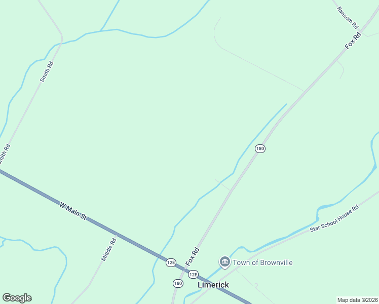 map of restaurants, bars, coffee shops, grocery stores, and more near 25374 New York 180 in Dexter