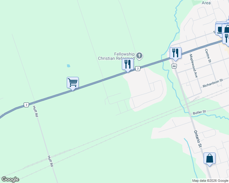 map of restaurants, bars, coffee shops, grocery stores, and more near 9 Rundle Lane in Brighton