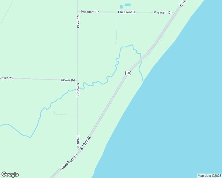 map of restaurants, bars, coffee shops, grocery stores, and more near 5134 South 10th Street in Manitowoc