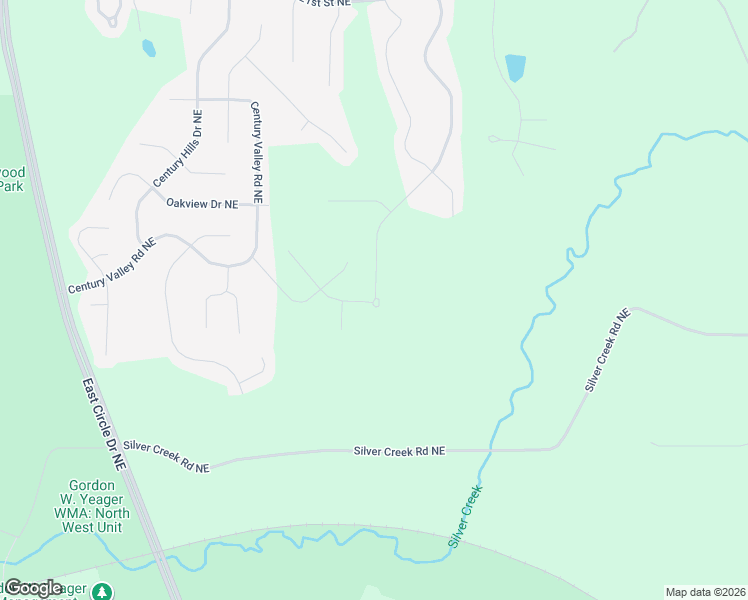 map of restaurants, bars, coffee shops, grocery stores, and more near 1738 Shannon Oaks Boulevard Northeast in Rochester