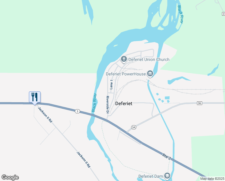 map of restaurants, bars, coffee shops, grocery stores, and more near 17 Anderson Avenue in Carthage