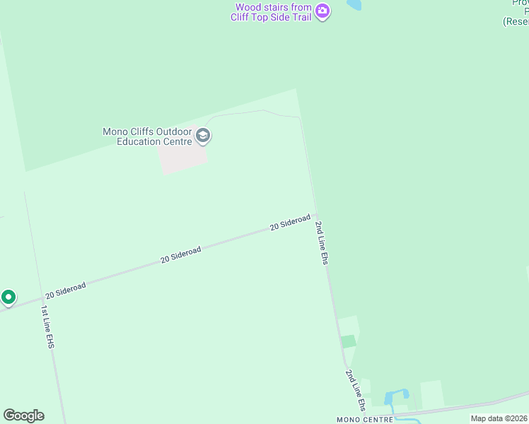 map of restaurants, bars, coffee shops, grocery stores, and more near 388303 20 Sideroad in Orangeville