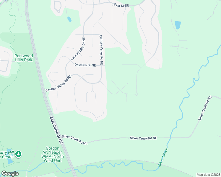 map of restaurants, bars, coffee shops, grocery stores, and more near 1462 Century Knoll Lane Northeast in Rochester