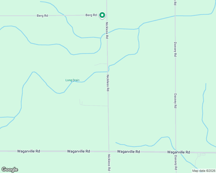 map of restaurants, bars, coffee shops, grocery stores, and more near Nickless Road in Gladwin County