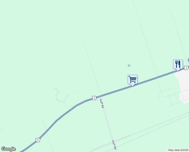 map of restaurants, bars, coffee shops, grocery stores, and more near 667 Huff Road in Brighton