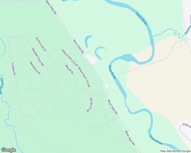 map of restaurants, bars, coffee shops, grocery stores, and more near 2302 West Side Road in Conway