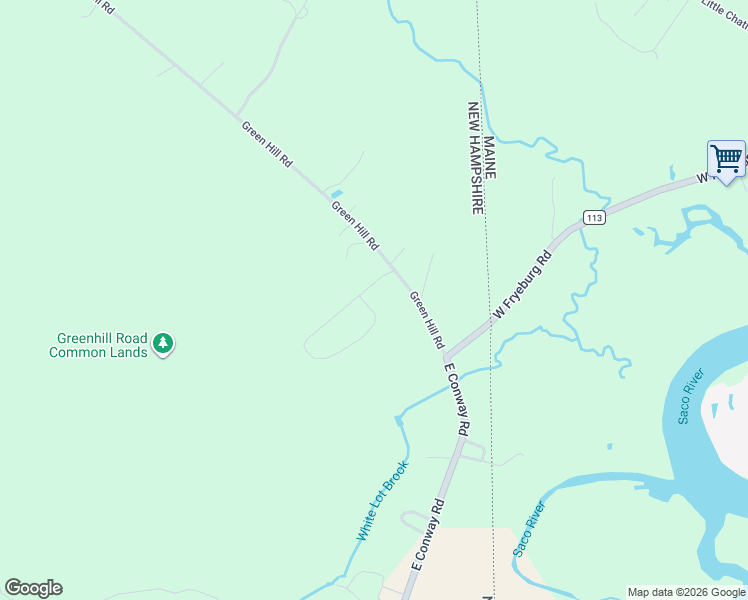 map of restaurants, bars, coffee shops, grocery stores, and more near 110 Green Hill Road in Conway