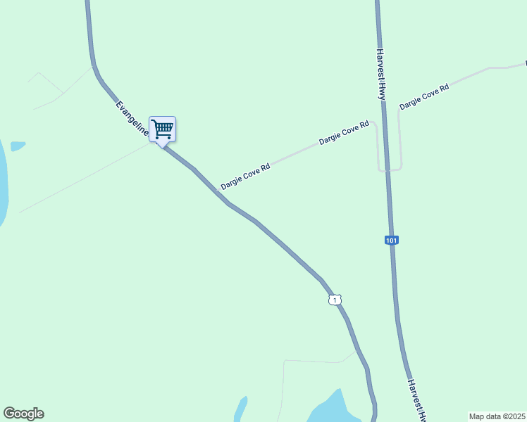 map of restaurants, bars, coffee shops, grocery stores, and more near 4534 Evangeline Trail in Yarmouth