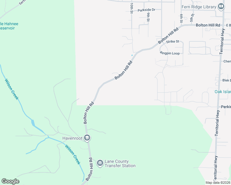 map of restaurants, bars, coffee shops, grocery stores, and more near 24660 Bolton Hill Road in Veneta
