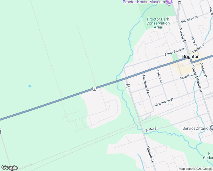 map of restaurants, bars, coffee shops, grocery stores, and more near 199 Main Street in Brighton