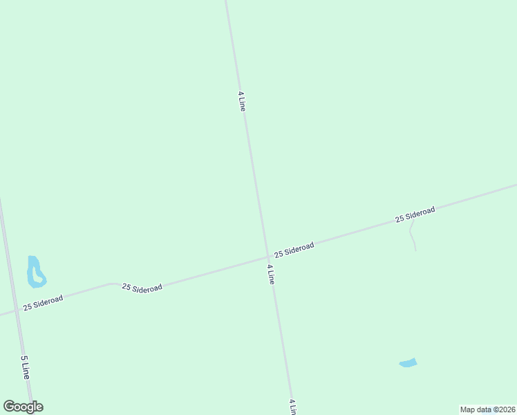 map of restaurants, bars, coffee shops, grocery stores, and more near 43536 4 Line in Shelburne